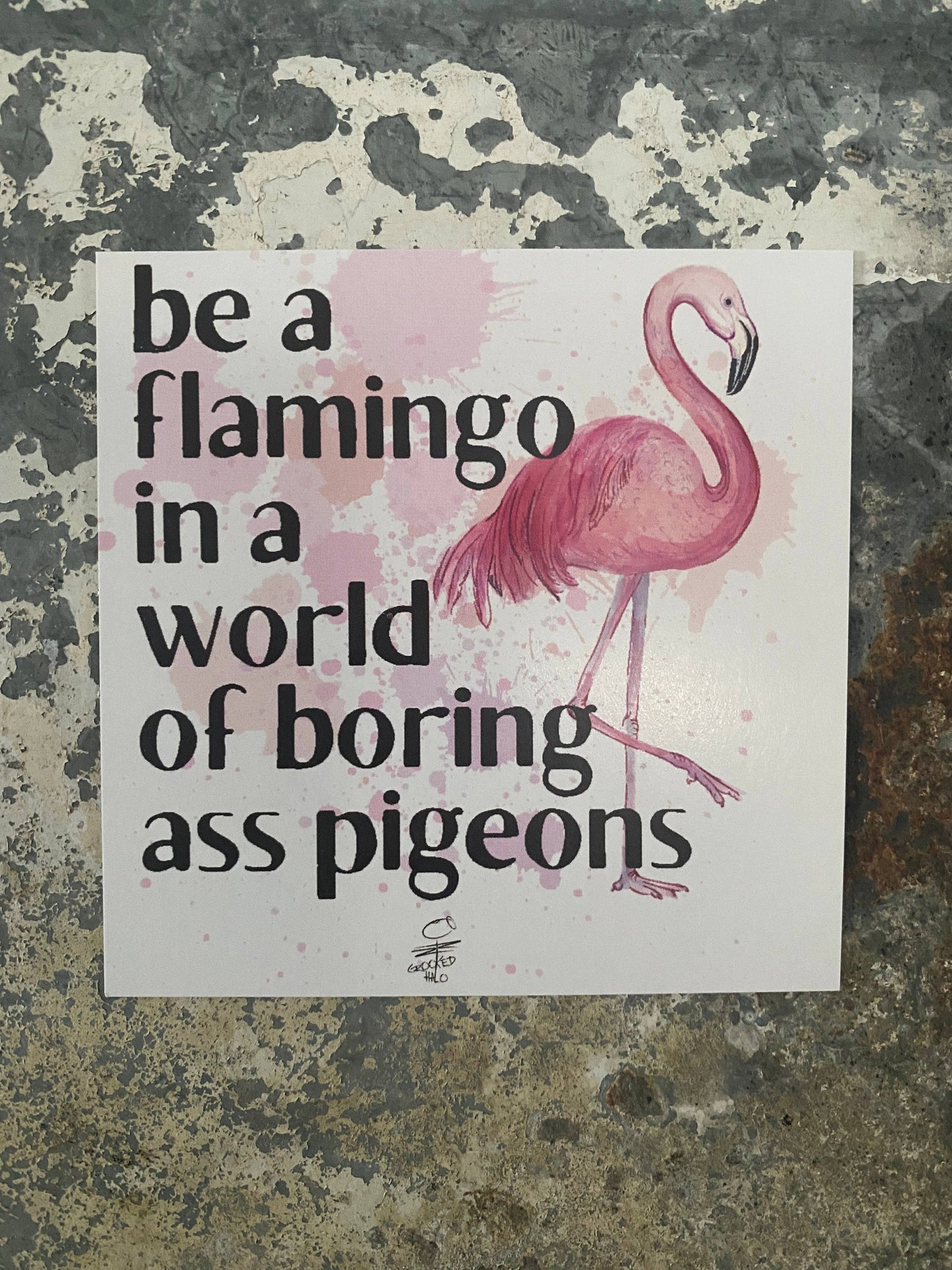 Be a Flamingo Magnet