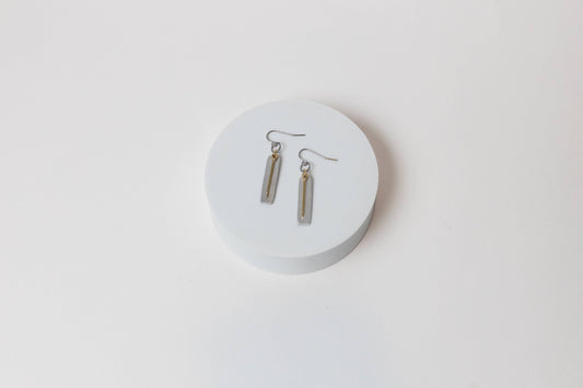 Archways Aluminum, Brass & Stainless Steel Earrings