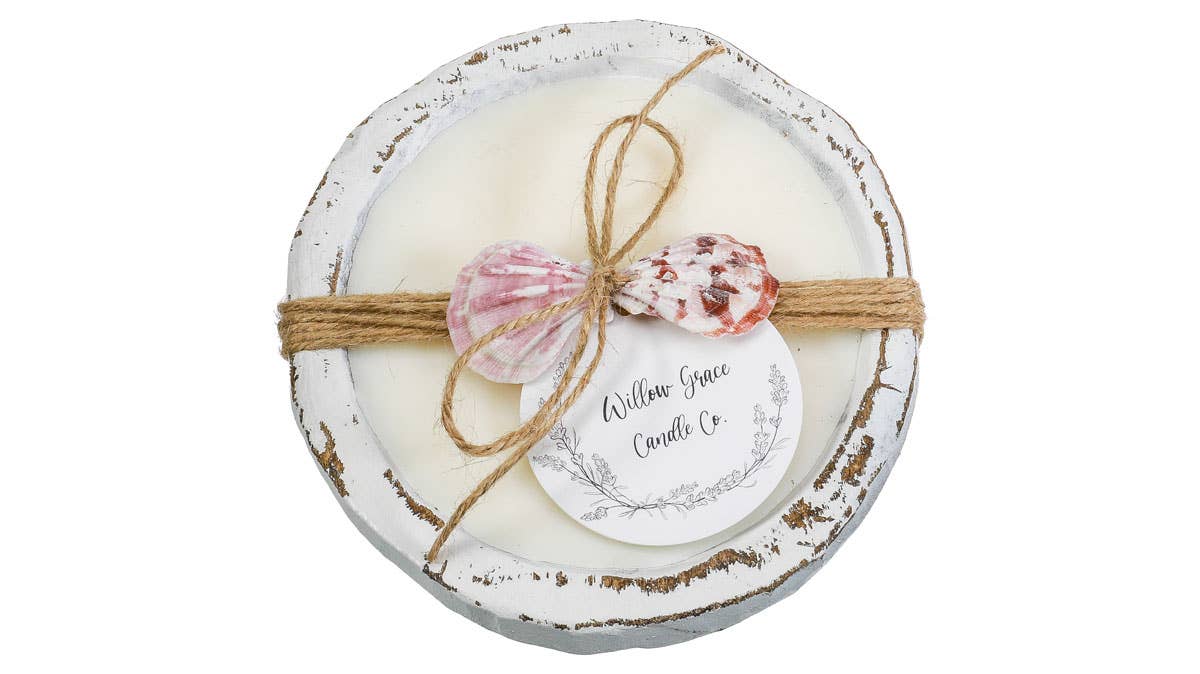 Mini Round Dough Candle