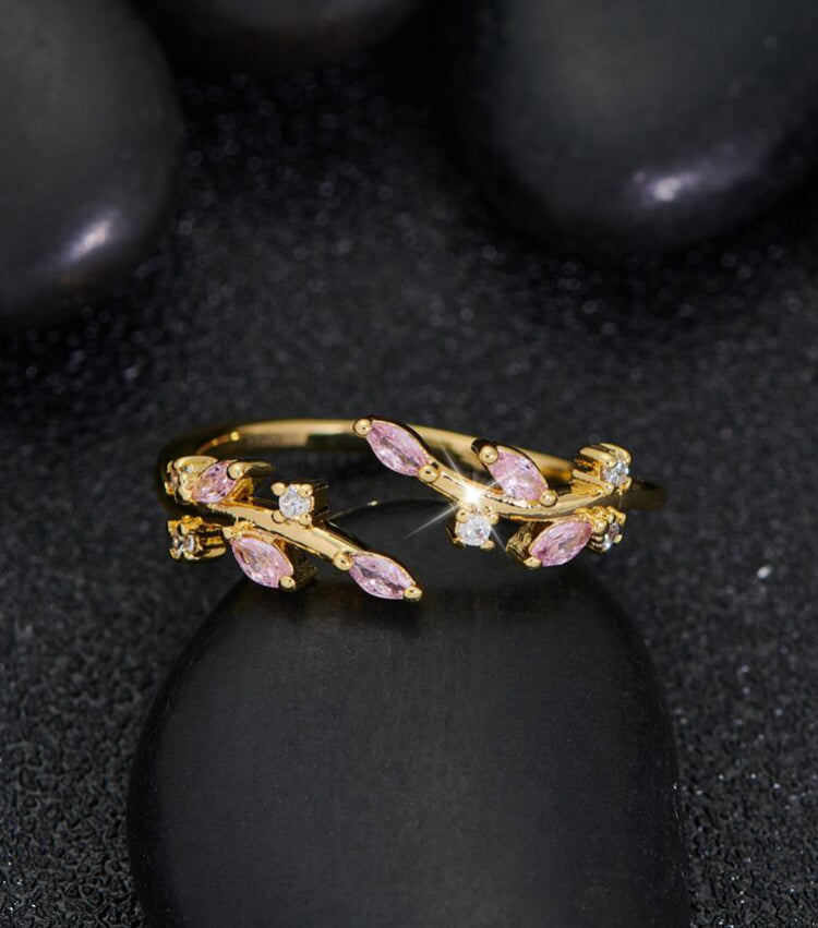 Gem Vine Ring