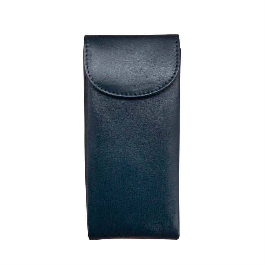 Leather Double Eyeglass Case