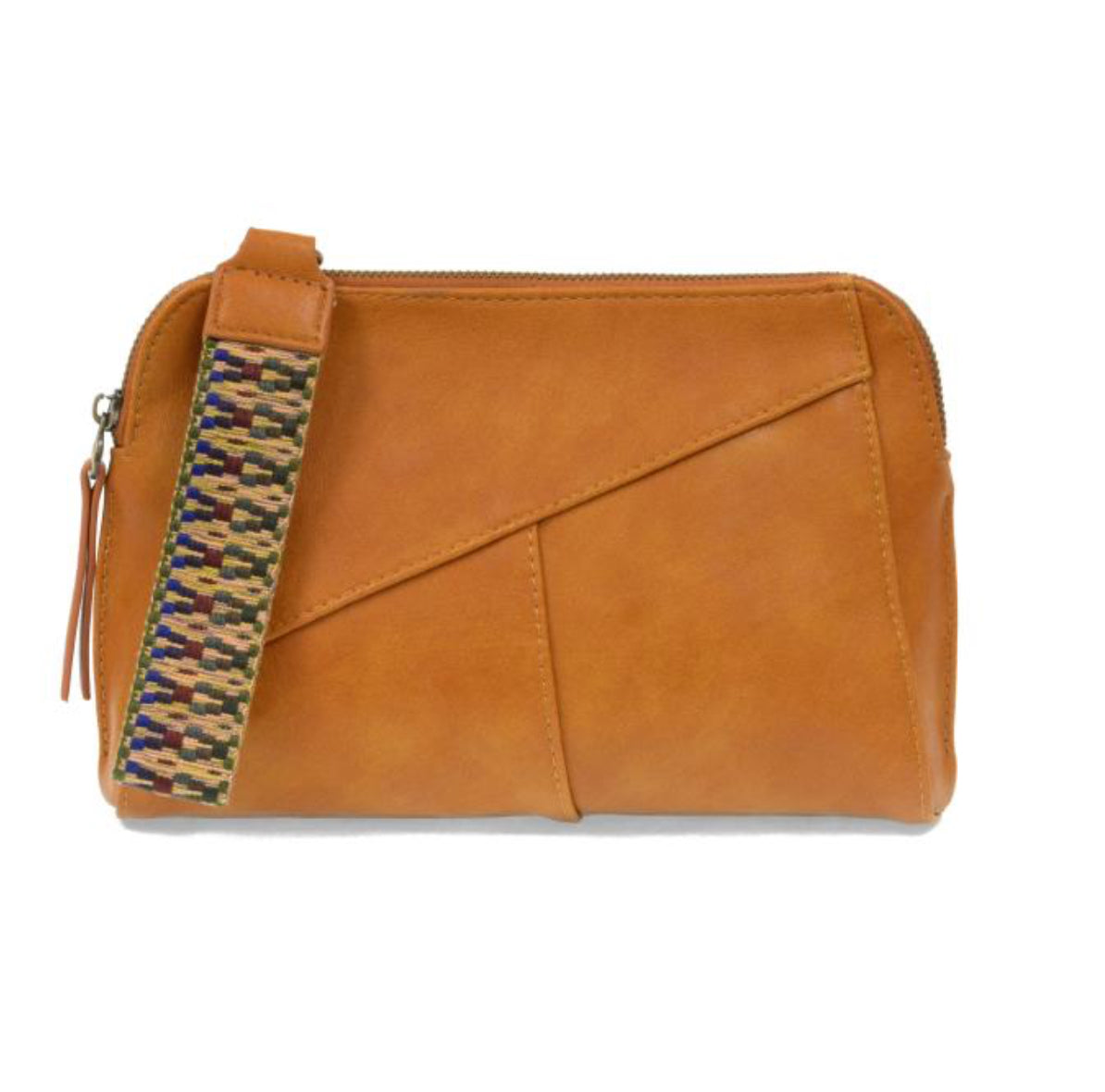 Gigi Crossbody with Woven Wristlet Strap