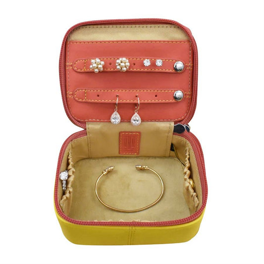 Leather Travel Jewelry Box