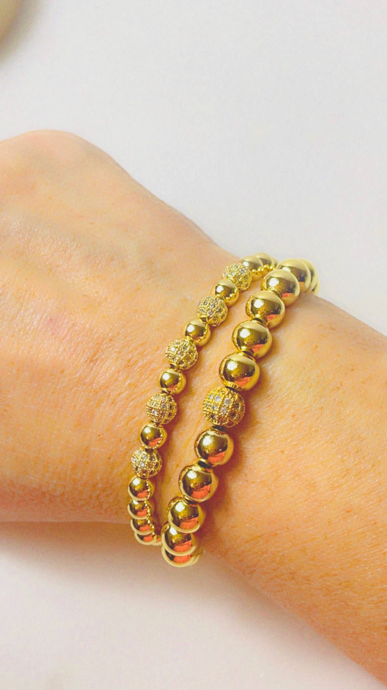 The Best Gold & Pave Bracelet Stack