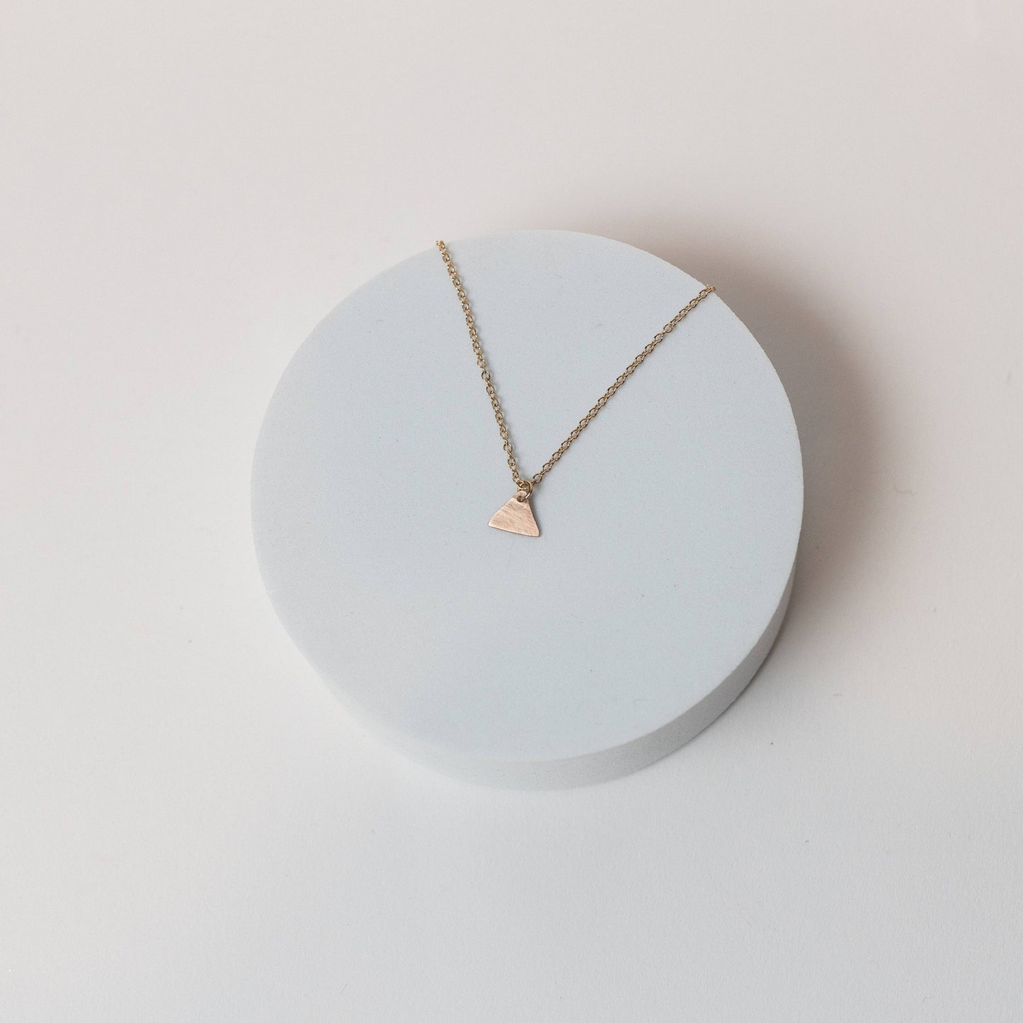 Tipping Point Copper Minimalist Necklace
