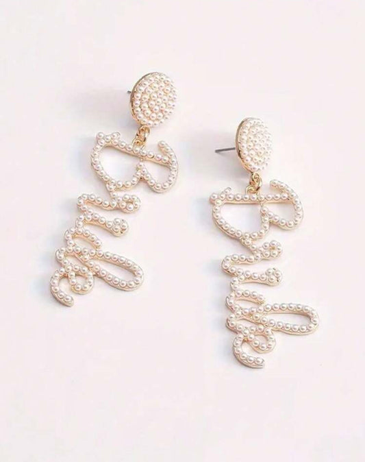 Bride Drop Earrings