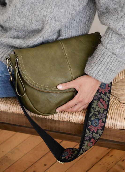 Selma Saddle Crossbody Bag