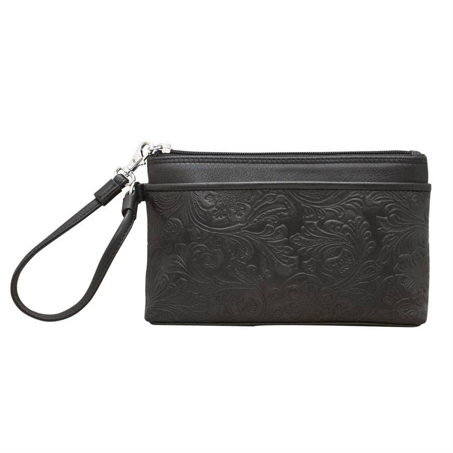 Cheyenne Leather Wristlet