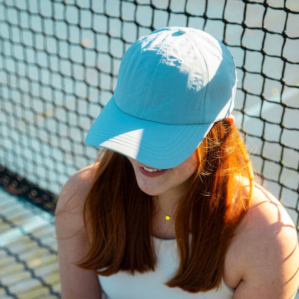 Adjustable Running Hat - Blue