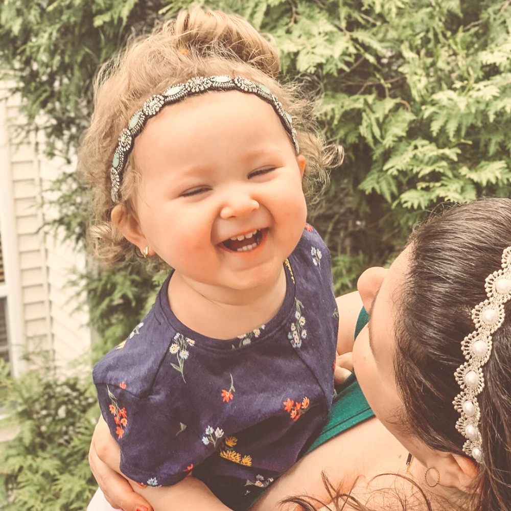 Adjustable Headband - Teal Lush