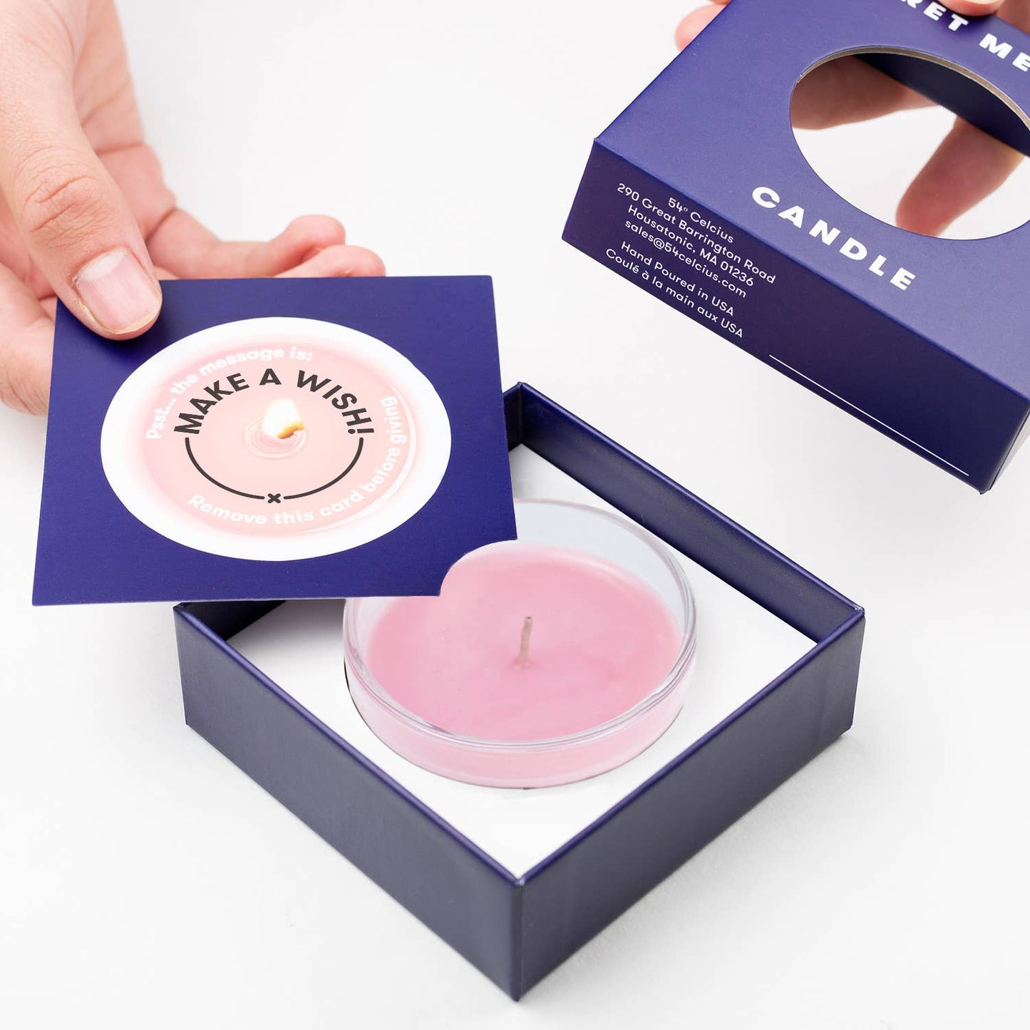 Secret Message Candle - Make A Wish