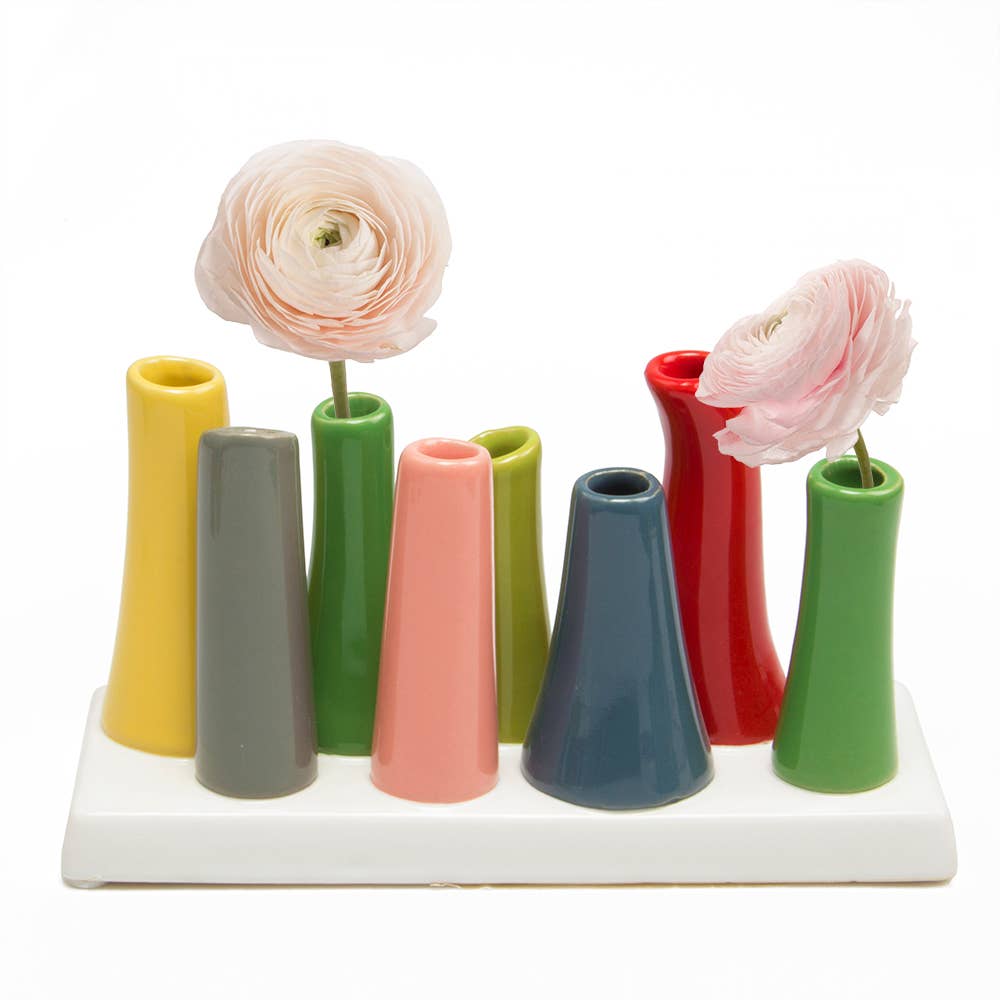 Pooley Ceramic Bud Vase