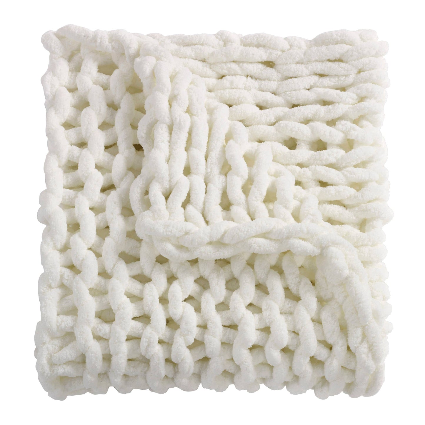 Chenille Chunky Knit Throws