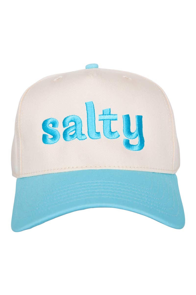 Salty Trucker Hats For Women Two-Toned Vintage Hat
