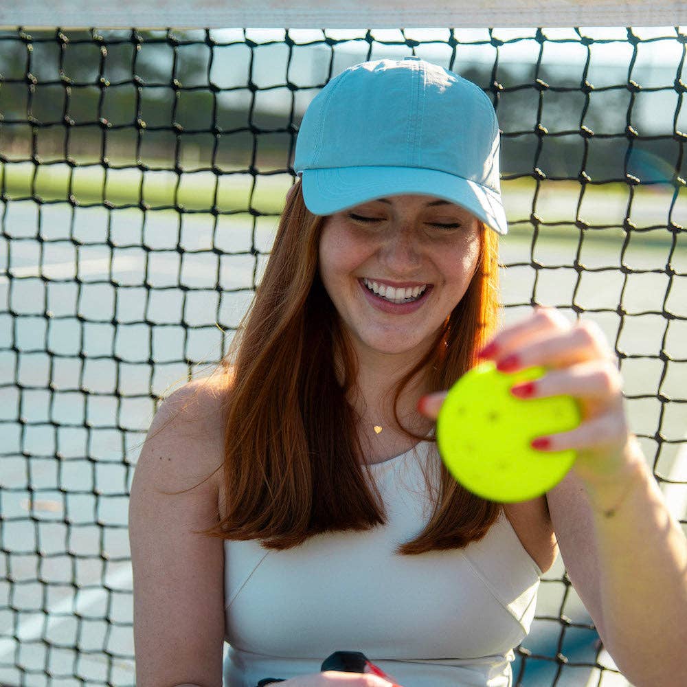 Adjustable Running Hat - Blue