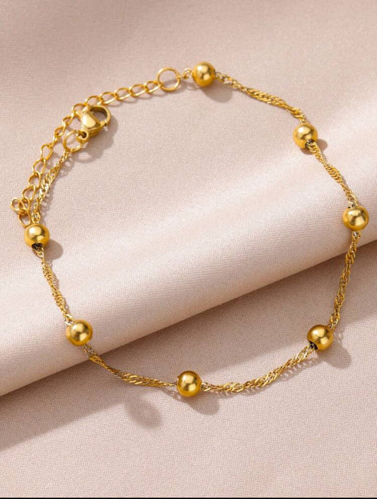 Boho Bead Anklet