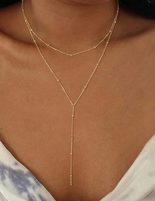 Double Layer Dainty Necklace