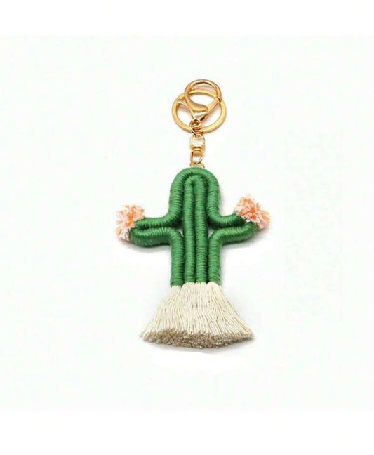 Cactus Keychains Bag Charm