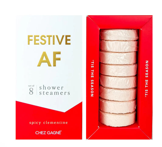 FESTIVE AF - SHOWER STEAMERS - SPICY CLEMENTINE