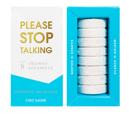 PLEASE STOP TALKING - SHOWER STEAMERS - BLACKBERRY QUINCE