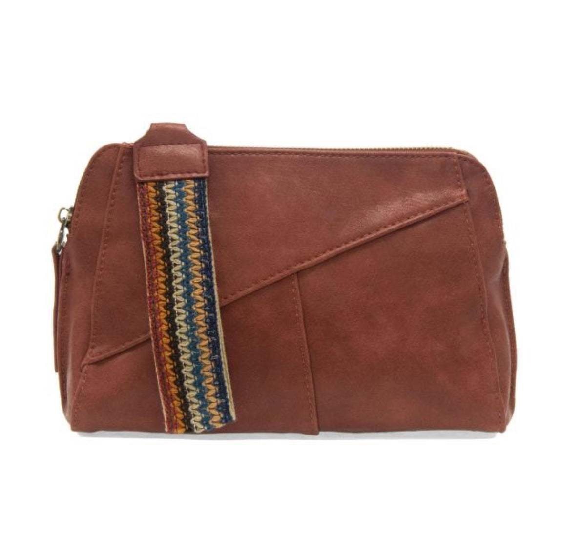 Gigi Crossbody with Woven Wristlet Strap