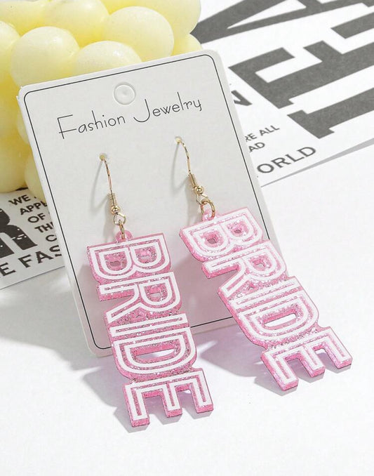Sparkly Bride Earrings