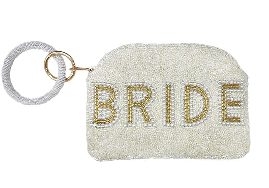 Bride Small Beaded Clutch