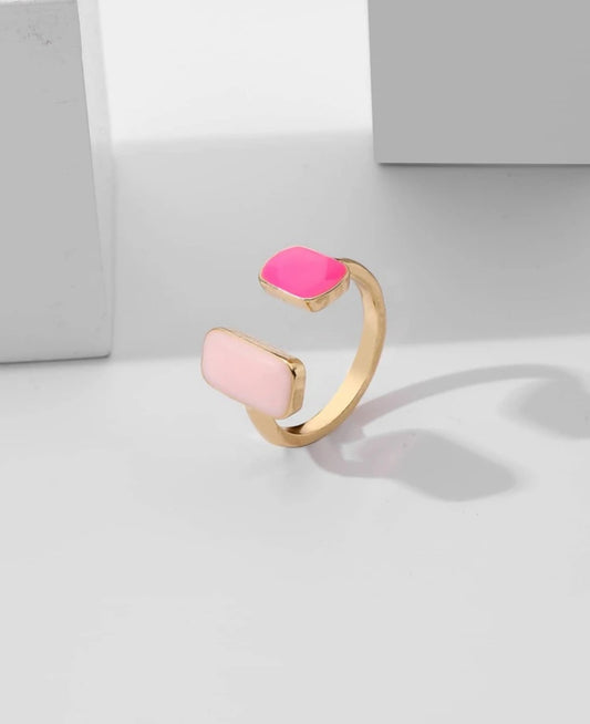 Pink Cuff Ring