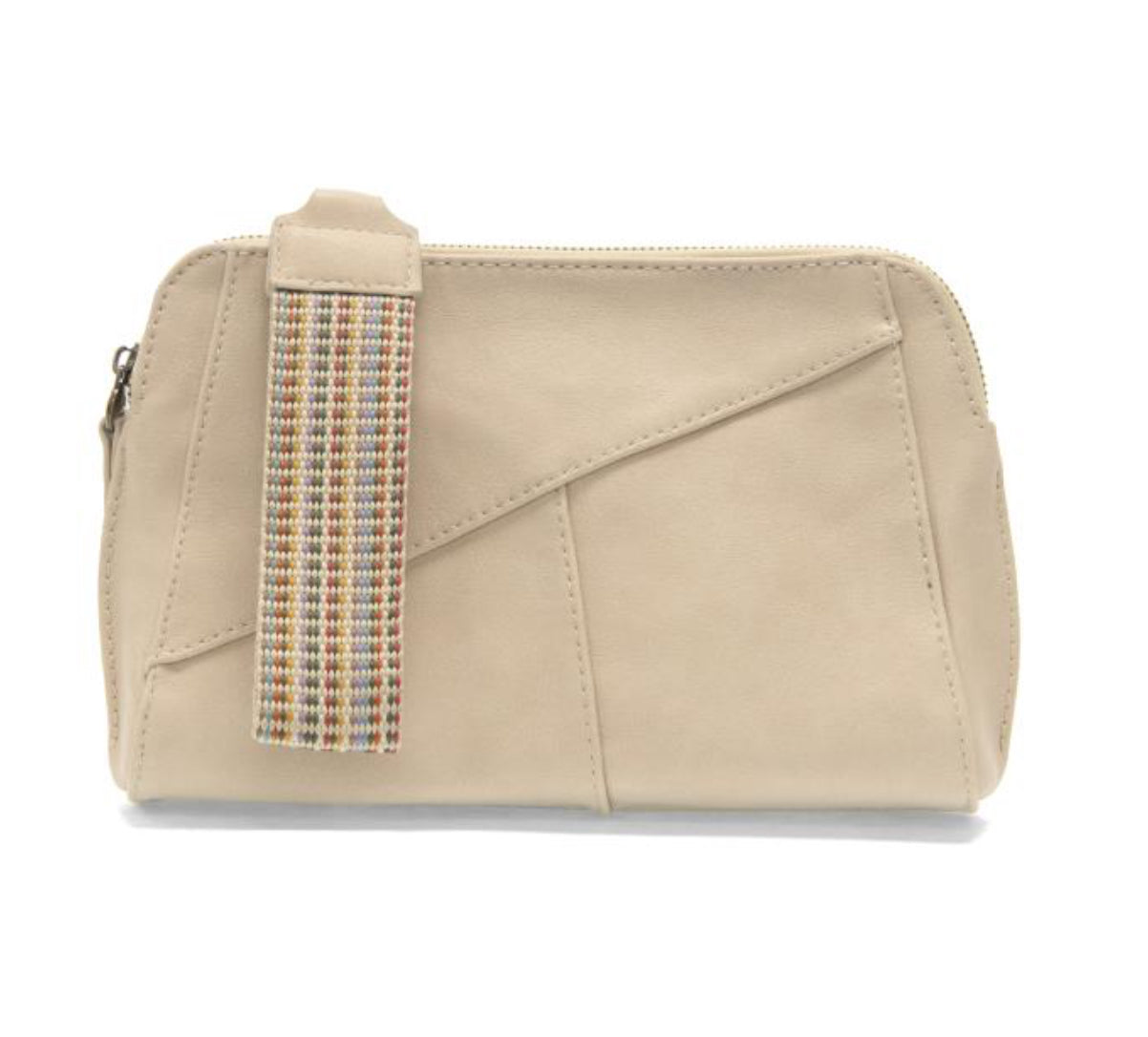 Gigi Crossbody with Woven Wristlet Strap