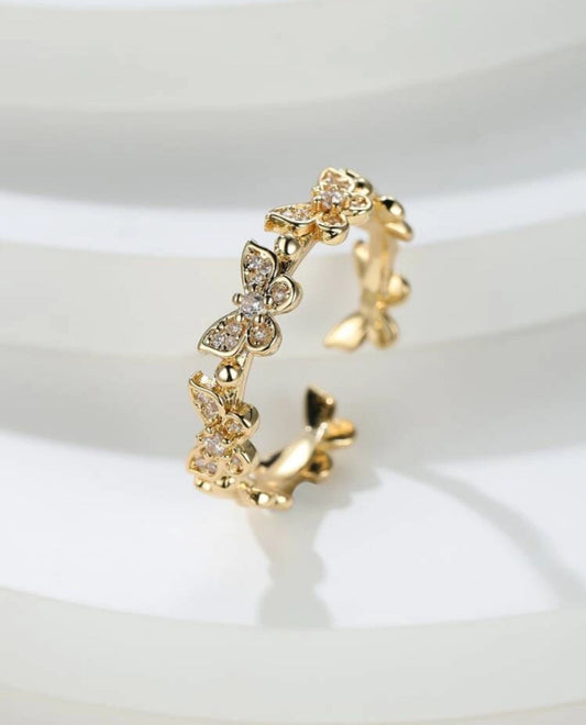 Butterfly Cuff Ring