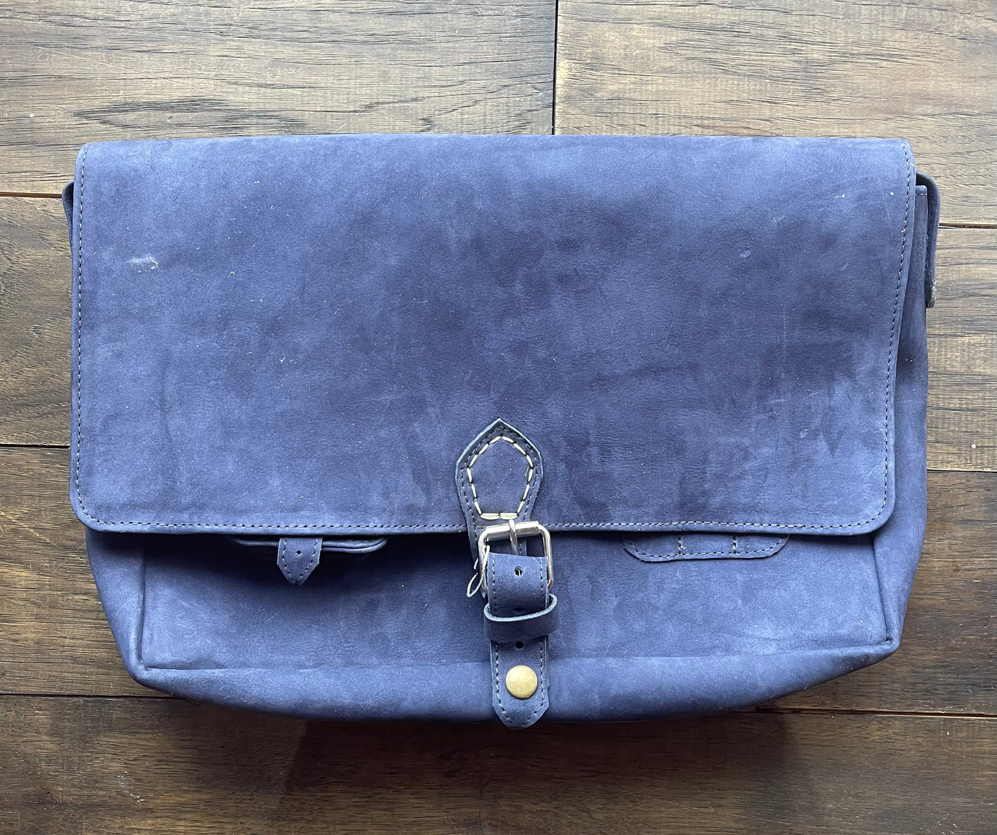 15 Inch Leather Messenger Bag