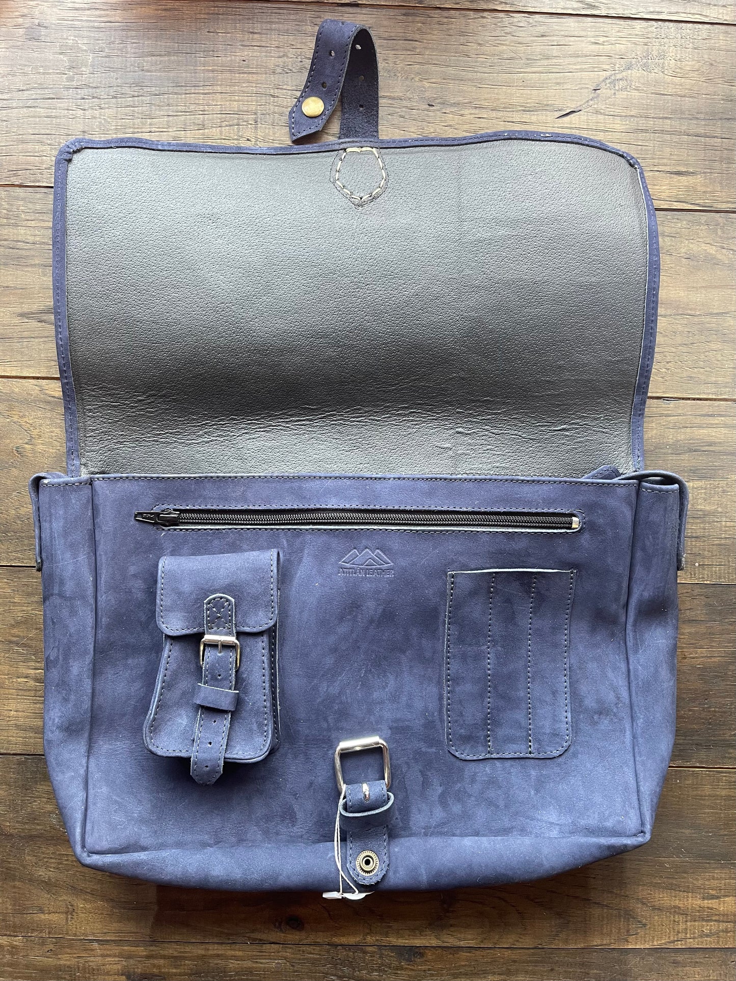 15 Inch Leather Messenger Bag