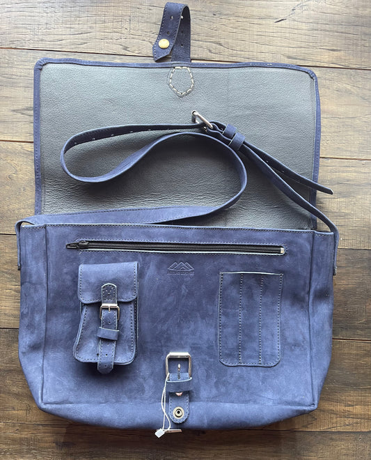 15 Inch Leather Messenger Bag