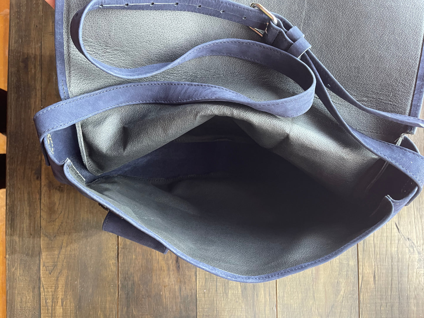 15 Inch Leather Messenger Bag