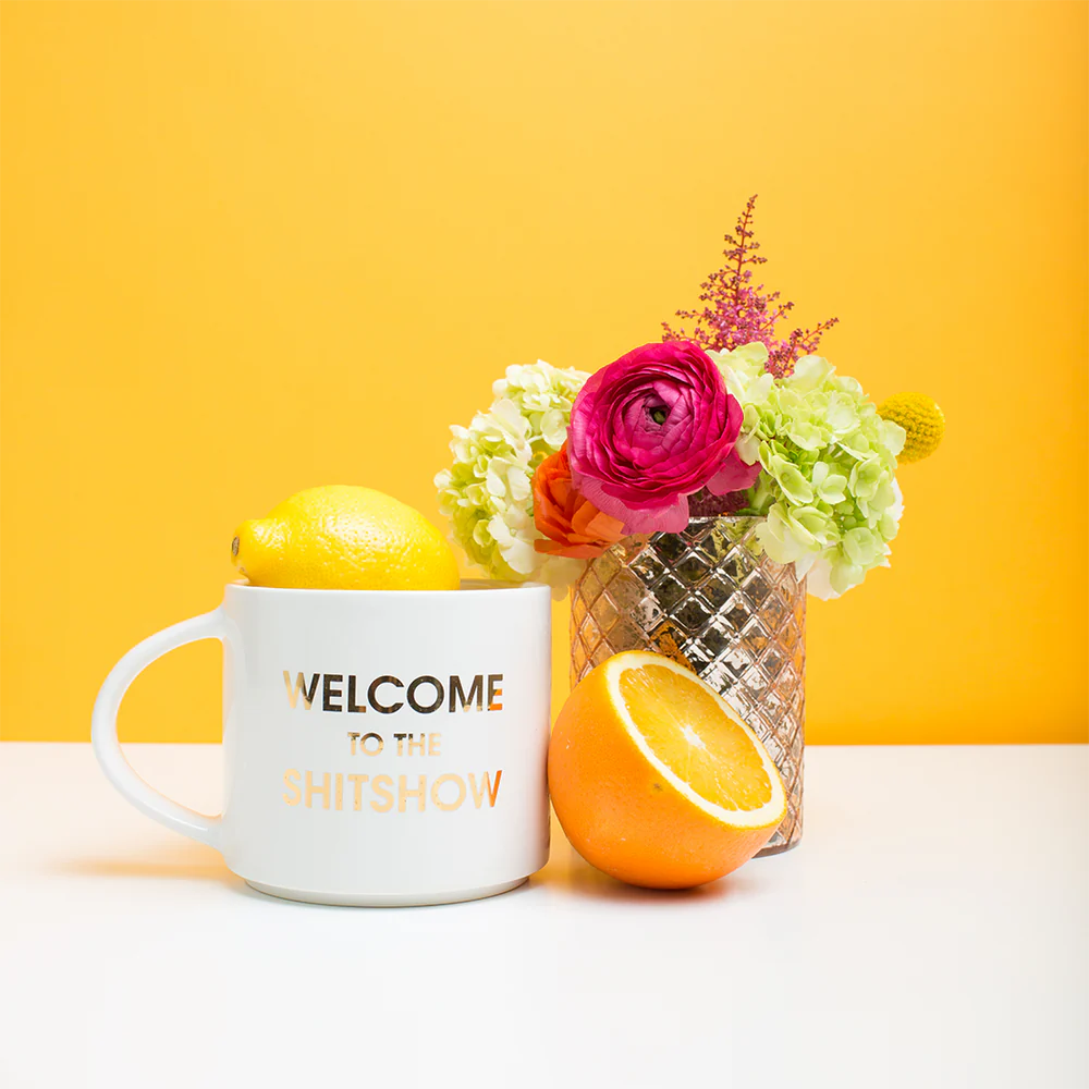 Welcome To The Shitshow - Gold Foil Mug