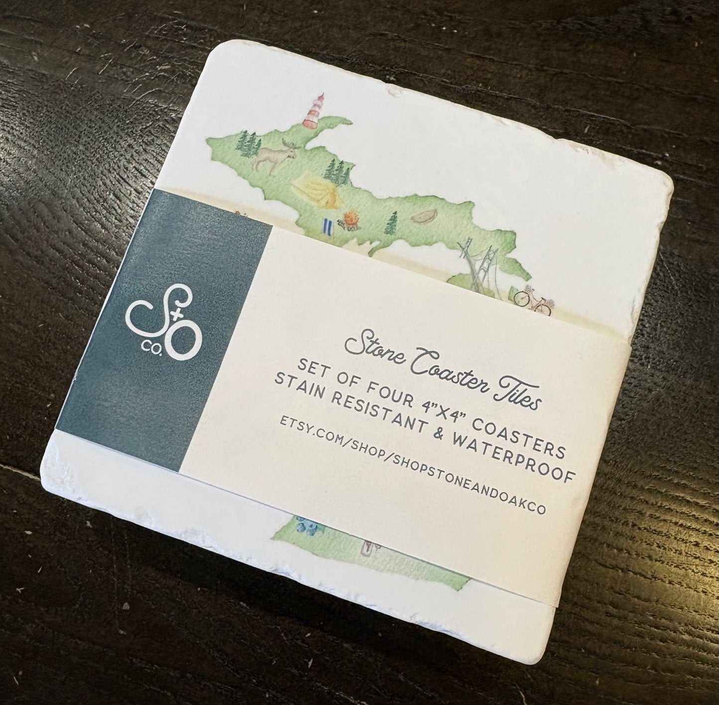 Coaster Set - Michigan