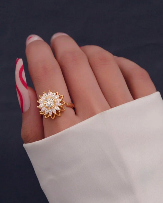 Flower Fidget Ring