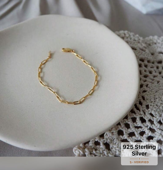 Sterling Silver Chain Bracelet