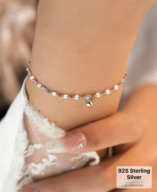 Sterling Silver Bead Bracelet