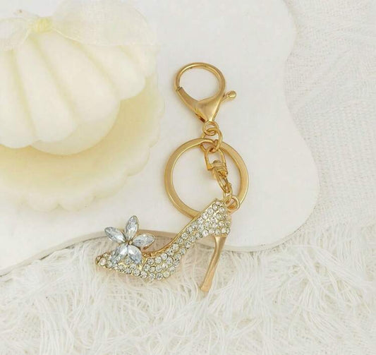 High Heel Keychain Purse Charm
