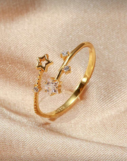 Sterling Silver Pentagram Ring