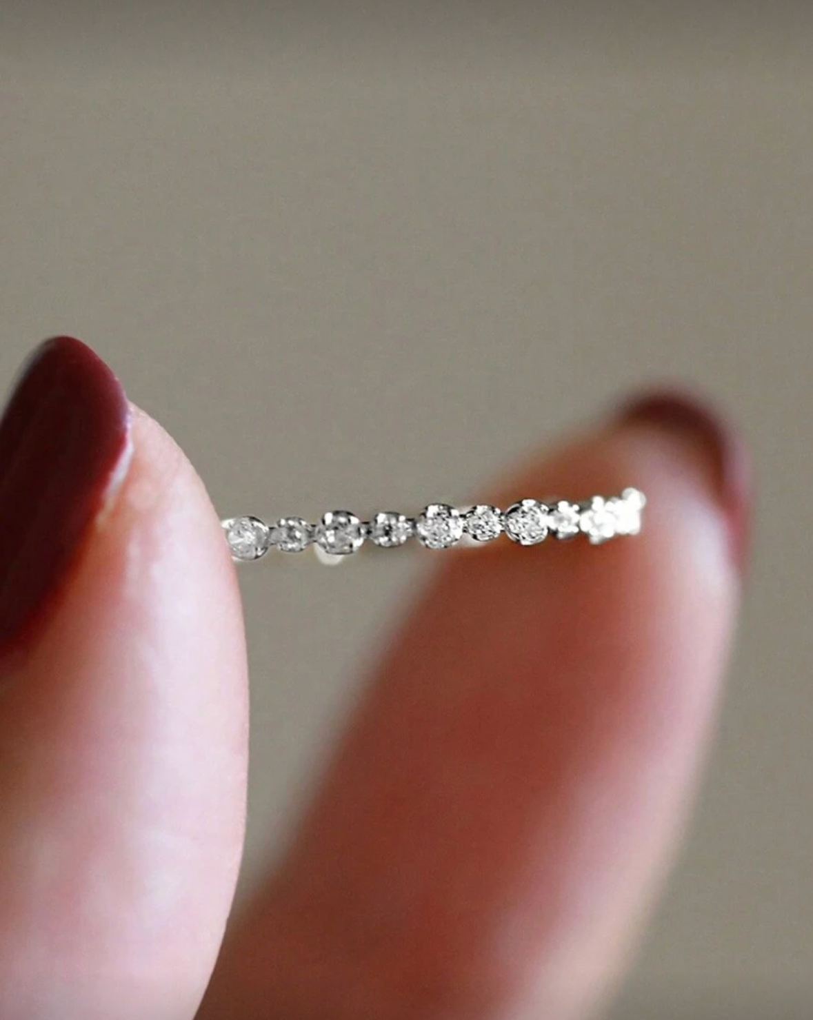Zirconia Sterling Silver Ring