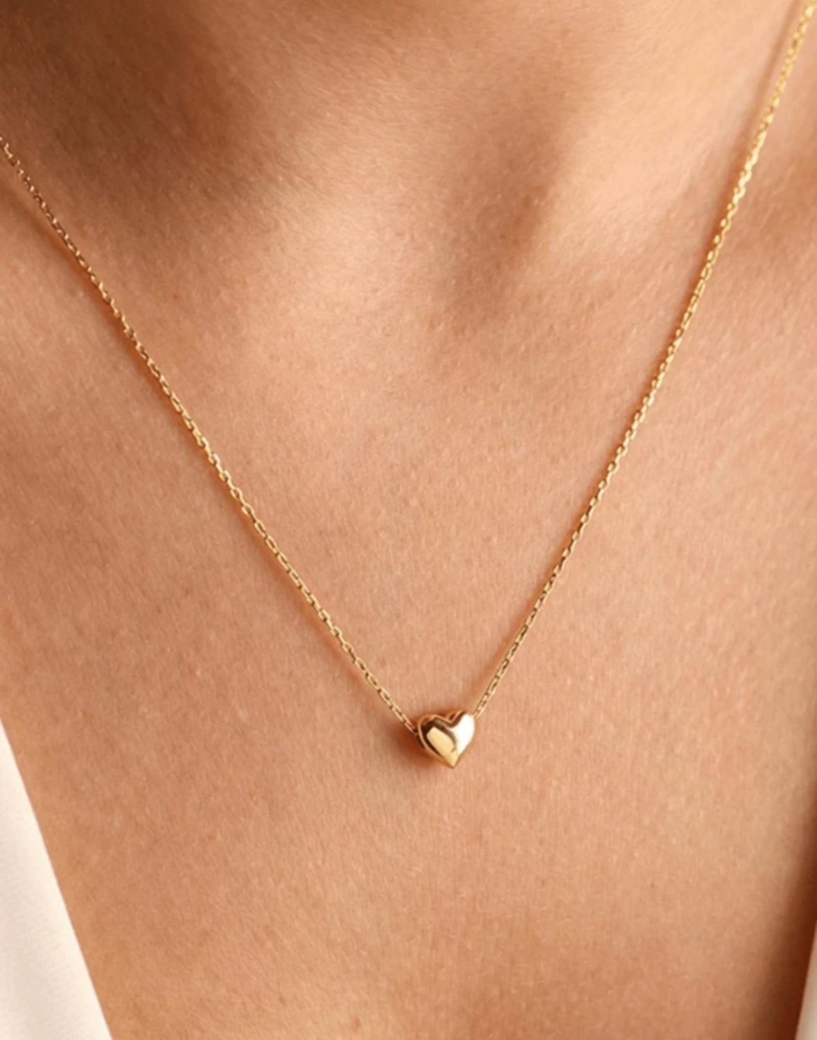 Stainless Steel Sm Heart Necklace