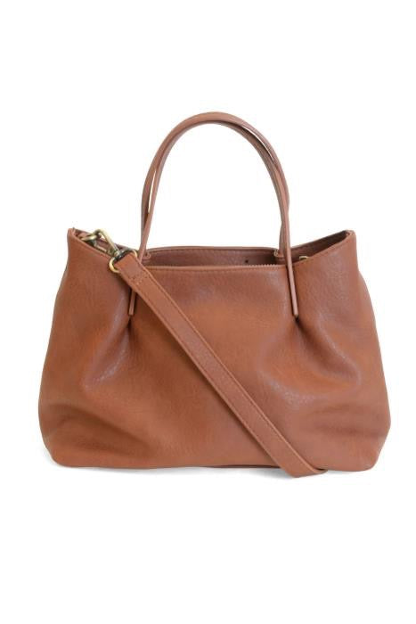 Niki Pleated Satchel- Crossbody