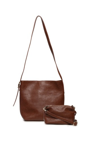 Andie 2 IN 1 Bucket Bag- Crossbody