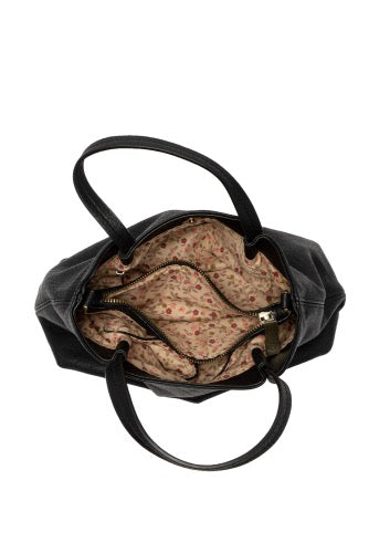 Niki Pleated Satchel- Crossbody