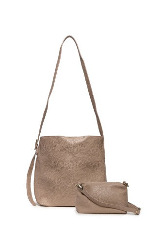 Andie 2 IN 1 Bucket Bag- Crossbody