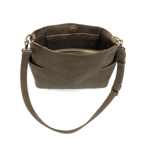 Kayleigh Side Pocket Bucket Bag