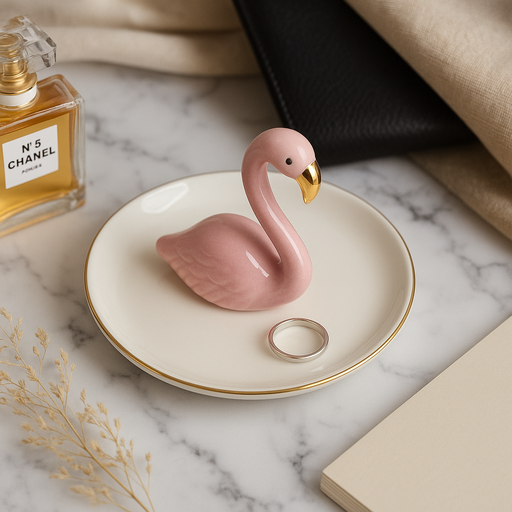 Flamingo Ring Dish