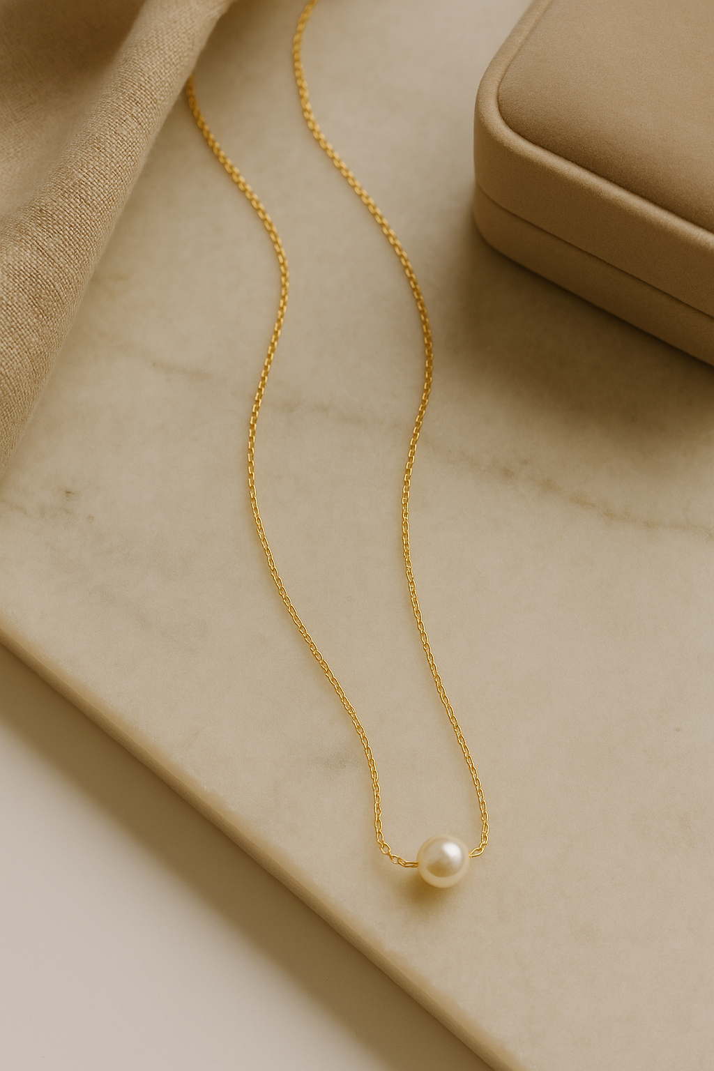 Timeless Pearl Pendant Necklace
